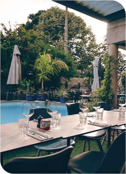 Le restaurant - Le Jardin des Frangins - Montpellier - top resto MONTPELLIER